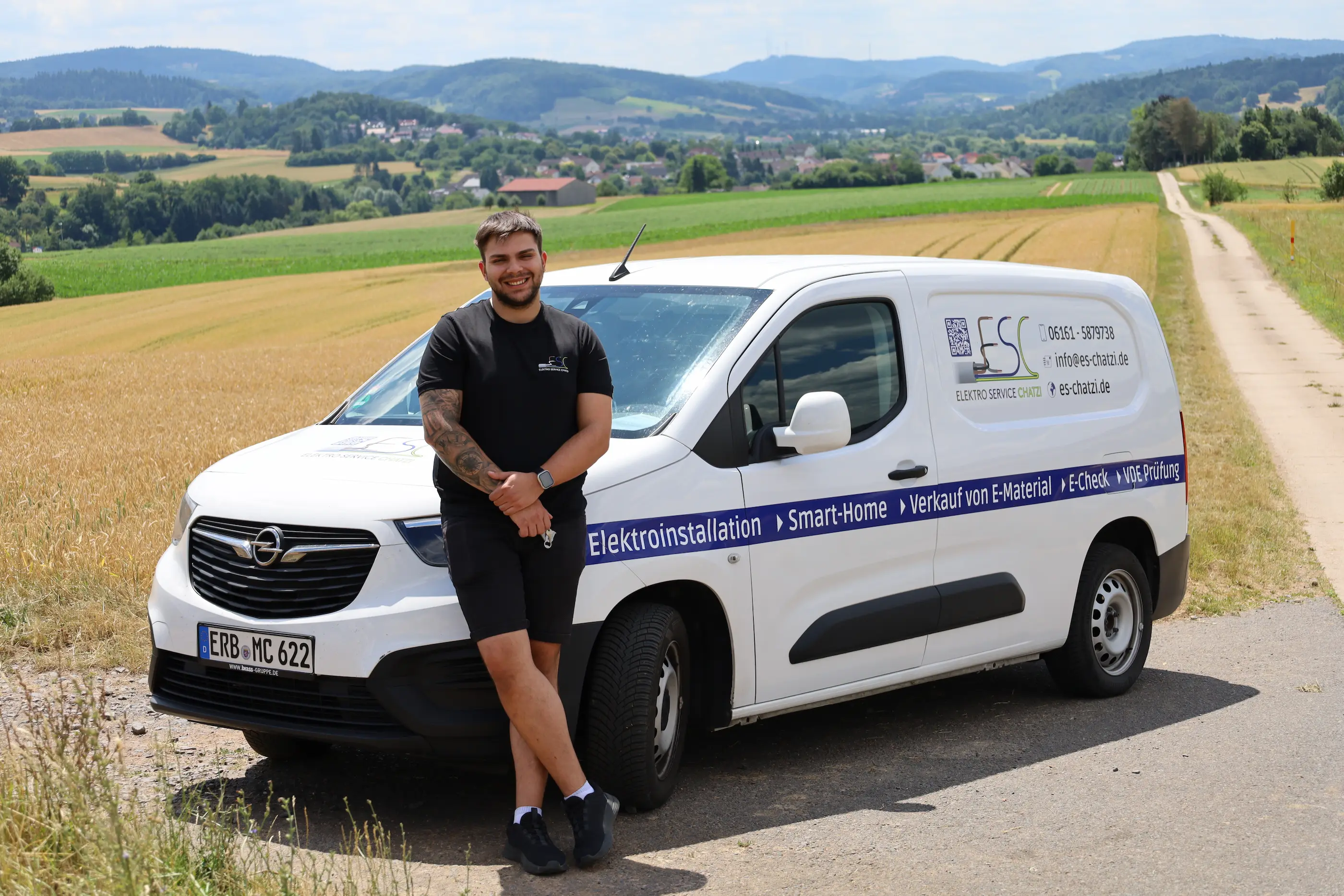Manuel Chatzigiannoglou, Elektromeister aus Reichelsheim